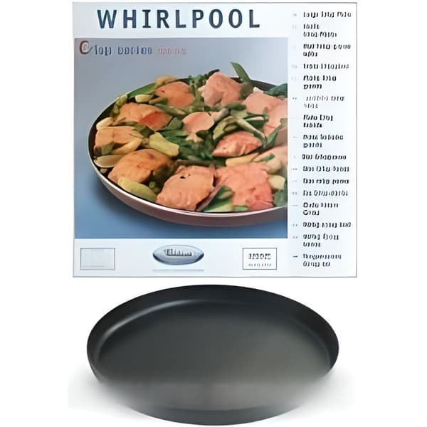 Plat crisp ø 32 cm för m.o whirlpool jet för mikrovågsugn WHIRLPOOL 480131000085 - - MT66 - 853806 - BVMPièces
