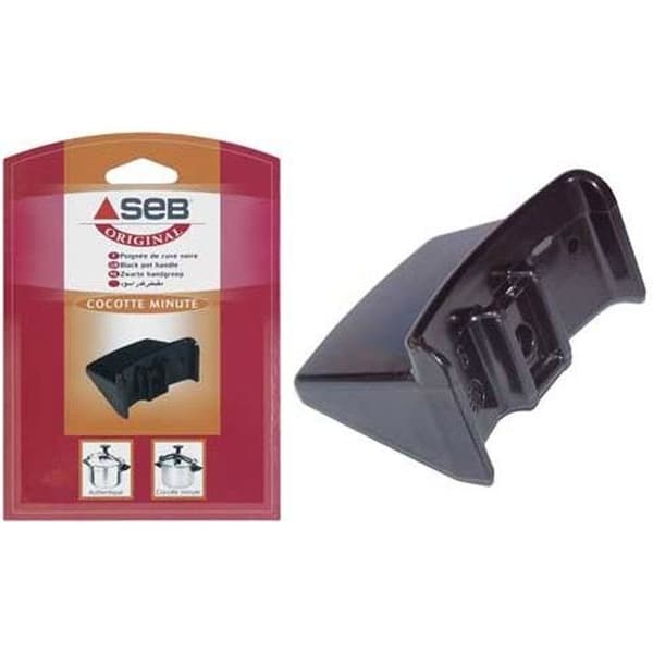 SEB kort svart skålhandtag - Modeller 800800, 802500, 802600, GE628, P0530600 - SEB varumärke