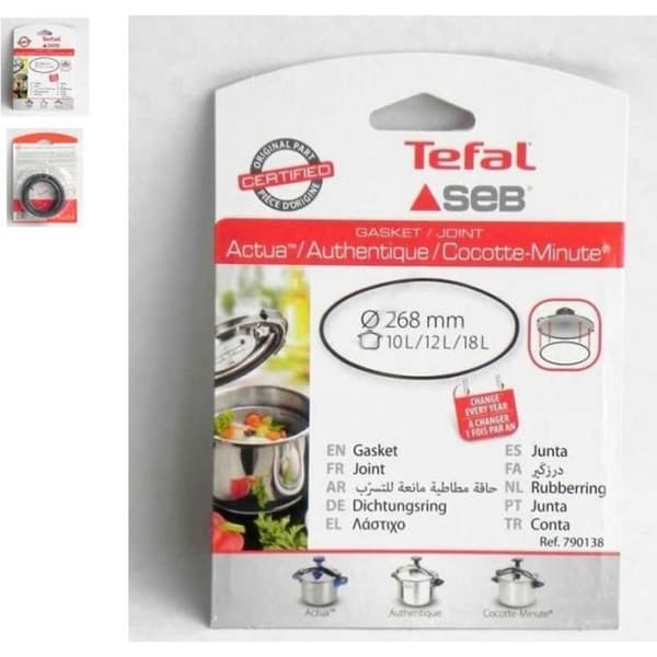 LOCKPACKNING 10/12/18L ALU/INOX Ø268MM FÖR SEB TRYCKKOKARE - BVMPIECES