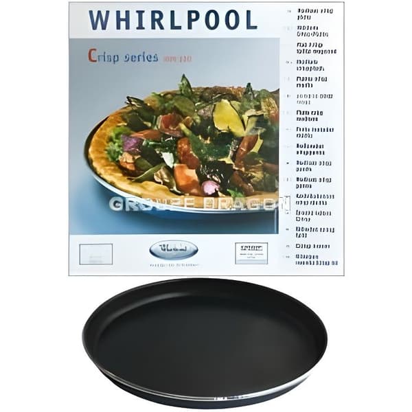 Whirlpool Family Chef/Talent Microwave Crisp Skål - Ø 31cm