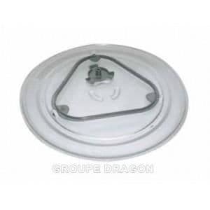 Glasskiva för WHIRLPOOL mikrovågsugnar - Ø360mm - Original tillverkardel