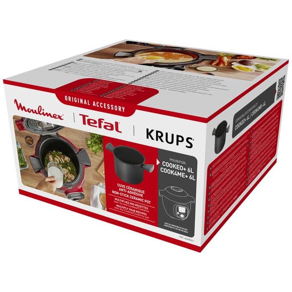 MOULINEX, non-stick skål för Cookeo, 6L, Tål diskmaskin XA605011