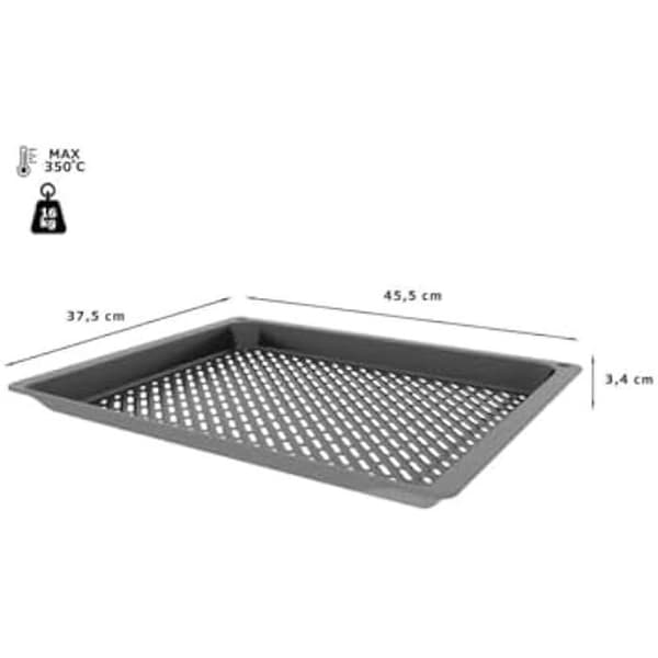 Häll - BOSCH - HEZ629070 - Emaljerad metall - 34 x 455 x 375 cm - Max belastning 16 kg