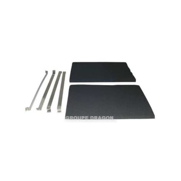 Kolhuvfilter levererat av 2 för THERMOR huv 6855375 - * - SHG58XF1 SHG04BF11 - SHG04BF1 SH - BVMParts