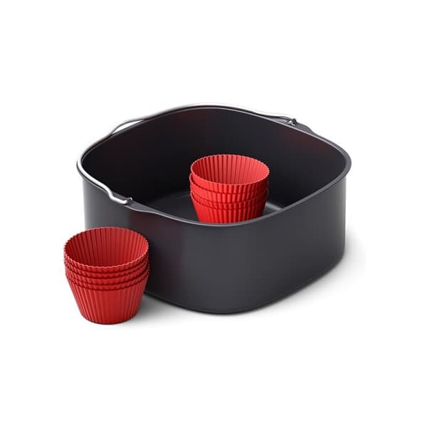 Philips fritöstillbehör Konditorivaror och muffinsformar i silikon för Airfryer XXL HD9957/00