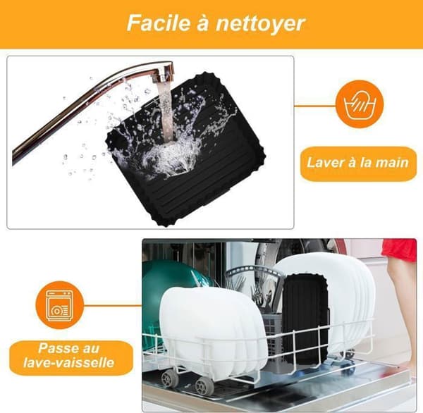 Siliconeform för Luftfriterare, Luftfriterarform, Silikonfat för Luftfriterare - för Philips Airfryer Serie 3000 NA350/00 - för Philips 6/3L