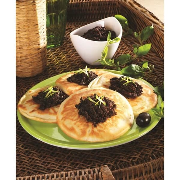 TEFAL - Snack Collection - Set med 2 pannkakstallrikar - Svart - Tål maskindisk