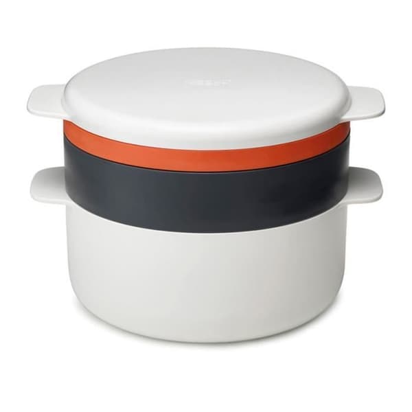 Mikrovågsugnset - Joseph Joseph - M-Kök - 4 delar - Färg Orange - Stapelbar design