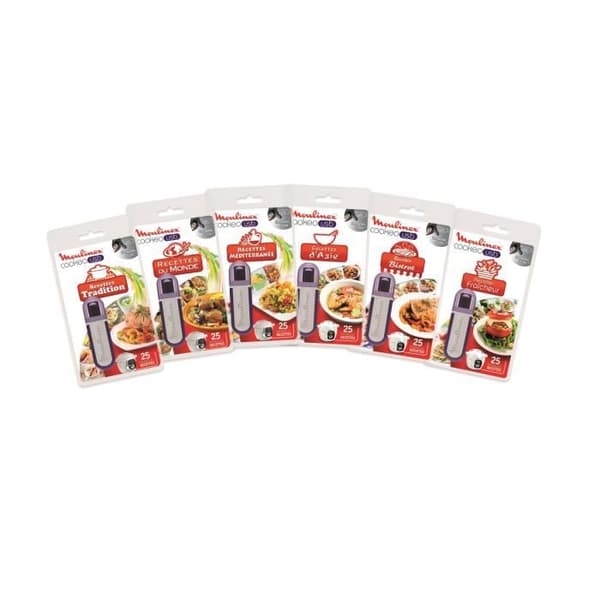 USB-nyckel medelhavsrecept för Cookeo MOULINEX XA600011