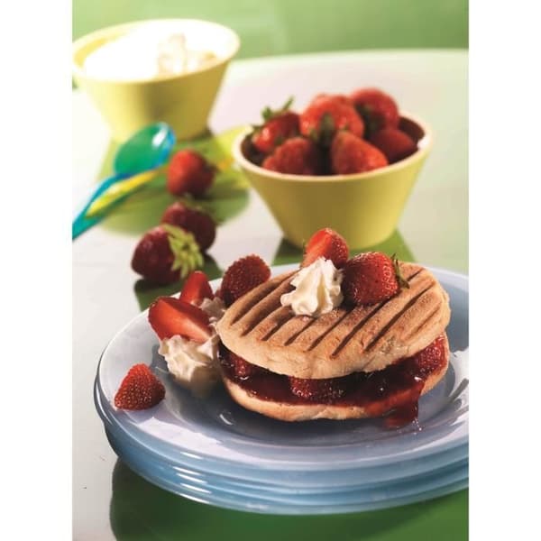 TEFAL Snack Collection Tillbehör Grillplattor Panini + Receptbok