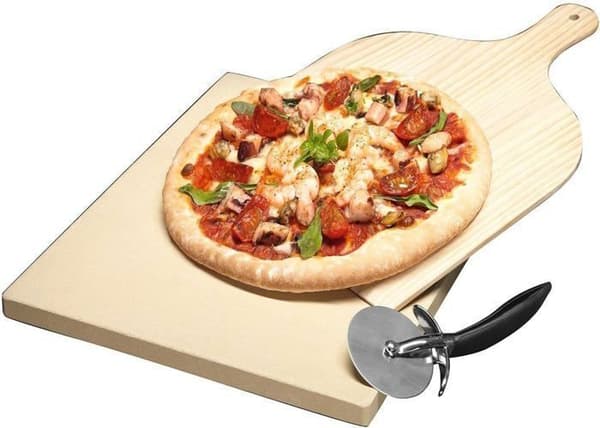 AEG - Pizzasten A9OZPS1 - Rektangulär - Brun