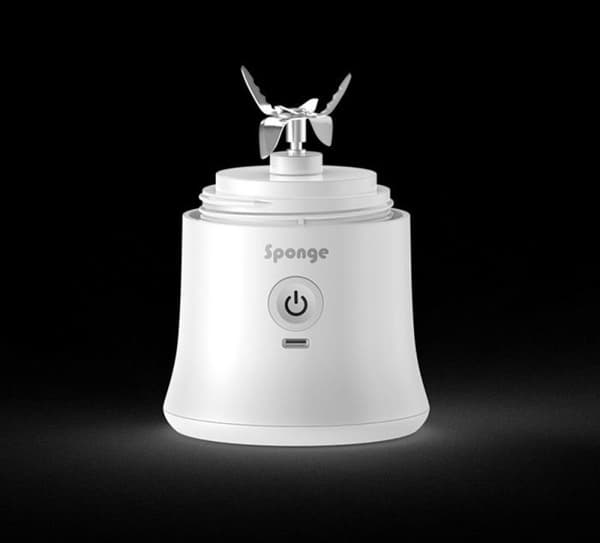 Svamp SVAMPBLANDNING FÖR BÄRBAR BLENDER Vit