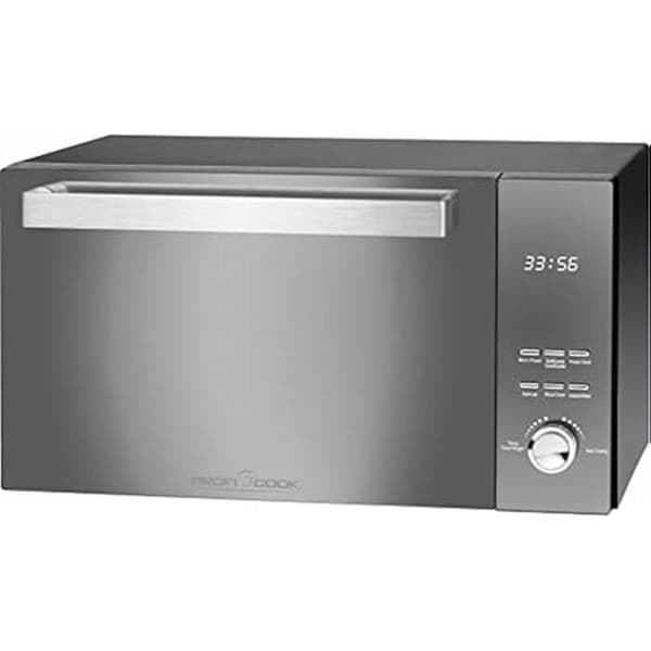 Grill mikrovågsugn - PROFI COOK - PC-MWG 1204 - 23 L - 800 W - Spegel rostfritt stål