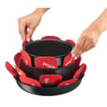 Miniatyrbild 2 av 5: TEFAL Set med 4 pannskydd K2203004 38x36x1cm röd