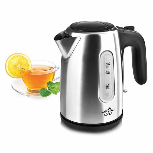Eta Virdulys | 160490000 ADÉLA | Elektrisk | 1600 W | 1 L | Rostfritt stål | 360° roterande bas | Rostfritt stål