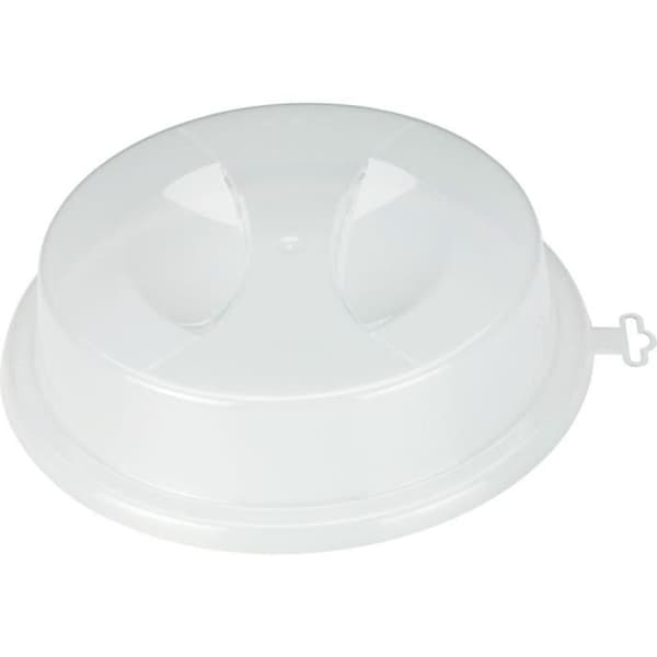 Mikrovågslock - WPRO - PLL003 - Diameter 26,5 cm - Ergonomiskt anti- skållningshandtag