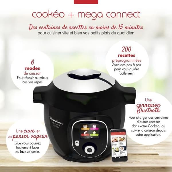 Moulinex CE8598 6 L 1600 W Sort