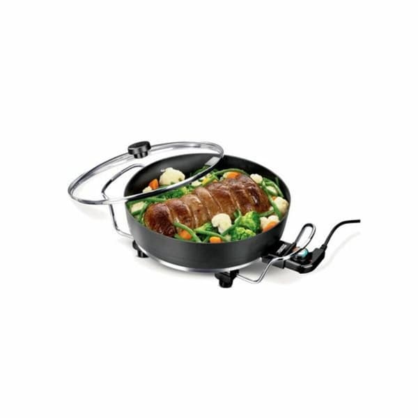 Monikäyttöinen Grilli Pannu Princess 01.162367.01.500 Musta Ø 35 cm Elektroninen