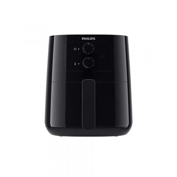 Philips Essential Compact Airfryer, 0,8 kg, 12 funktioner, upp till 90 % mindre fett, svart (HD9200/90)