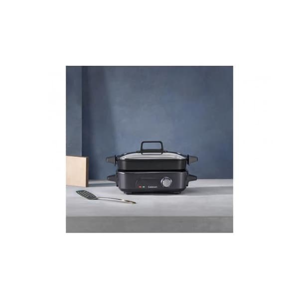 Multikokare - CUISINART - GRMC3E - 1400 Watt - Rostfritt stål - Justerbar temperatur 90-220°C