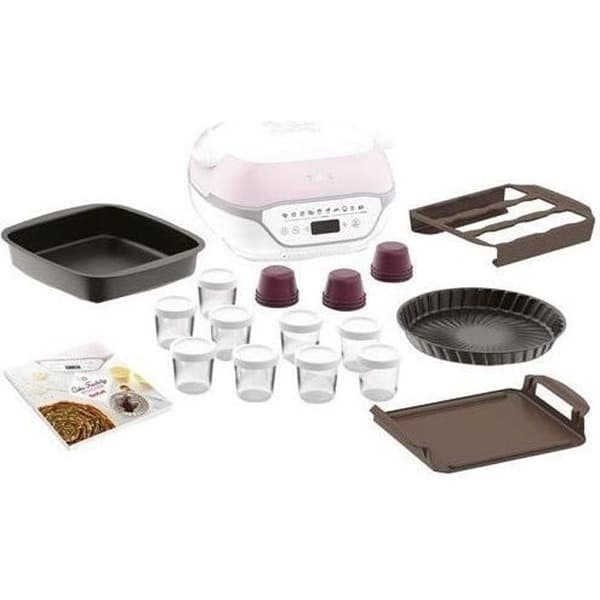 TEFAL CAKE FACTORY INFINITY, KAKMASKIN, BRÖDMASKIN, YOGHURTMASKIN, 9 PROGRAM A KD850110