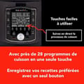 Miniatyrbild 4 av 4: Instant Pot Pro 10-i-1 multifunktionell elektrisk spis - 1200 W - Svart - 5,7 L