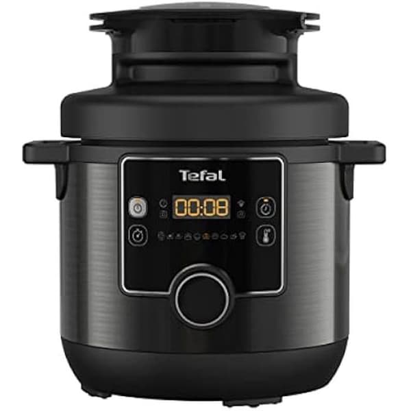 Multikokare - TEFAL - CY7788 - Tryckkokare och luftfritös - 14 automatiska program - Svart