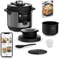 Miniatyrbild 1 av 4: MOULINEX CE778810 Multicooker, Turbo-Crisp Lock, 15 autoprogram, Tryckkokning, Dedikerad App, Turbo Cuisine &amp; Fry