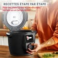 Miniatyrbild 4 av 6: MOULINEX Cookeo Wifi 10-i-1, Multikokare, 6L, 10 tillagningslägen, Svart CE96G810