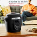 Miniatyrbild 6 av 6: MOULINEX Cookeo Wifi 10-i-1, Multikokare, 6L, 10 tillagningslägen, Svart CE96G810