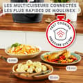 Miniatyrbild 2 av 6: MOULINEX Cookeo Wifi 10-i-1, Multikokare, 6L, 10 tillagningslägen, Svart CE96G810