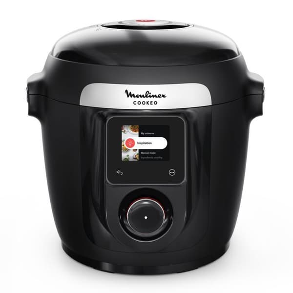 MOULINEX Cookeo Wifi 10-i-1, Multikokare, 6L, 10 tillagningslägen, Svart CE96G810