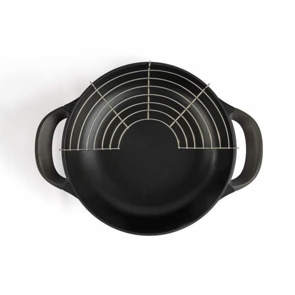 Elektrisk wok - LIVOO - DOC128N - 1500W - 4L, 6 personer - Ø33 cm - Non-stick beläggning - Justerbar och avtagbar termostat
