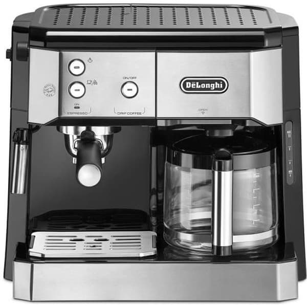 Kaffemaskin DELONGHI BCO421. S - Pump på 15 bar - Filter och espresso - ESE-kapslar - 1750 Watt Kaffemaskin DELONGHI BCO421. S - Pump på 15 bar - Filter och espresso - ESE-kapslar - 1750 Watt