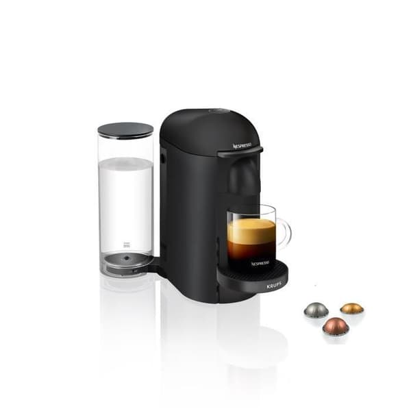 KRUPS NESPRESSO Vertuo plus YY3922FD - Matt Svart