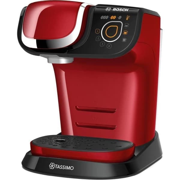 Kaffemaskin - BOSCH - Tassimo MY WAY TAS6503 - Röd