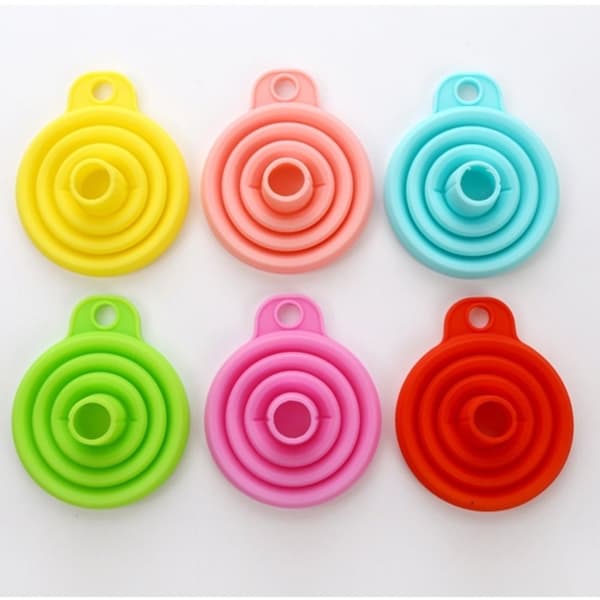 2-Pak - Silikon Trakt - Sammenleggbar - 7 cm