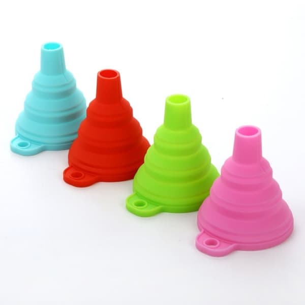 2-Pak - Silikon Trakt - Sammenleggbar - 7 cm