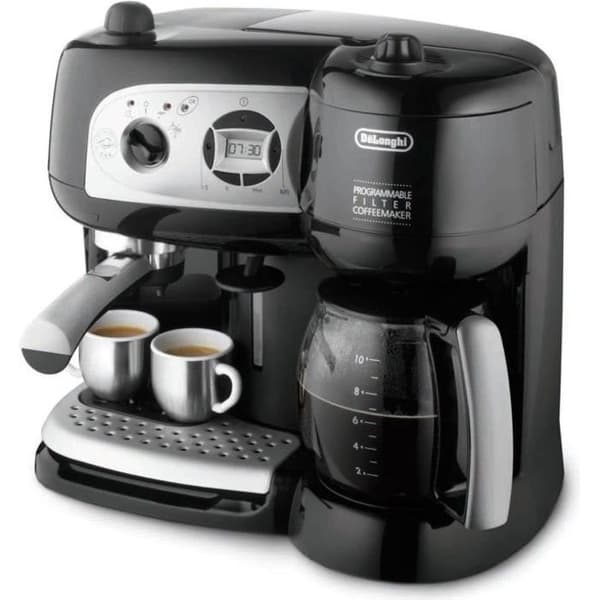 DELONGHI BCO 264.1 - Kombinerad espressobryggare - Svart - Malet kaffe eller ESE-kapslar - 15 bars pump - 1750W