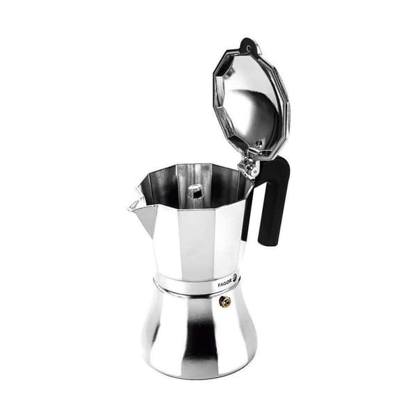 Italiensk Kaffepanna Fagor Stål Aluminium 6 Koppar (1 antal)