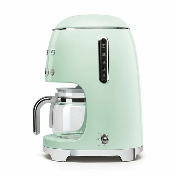 Drip Coffee Machine Smeg Retro 1050 W Grøn 10 Skodelice