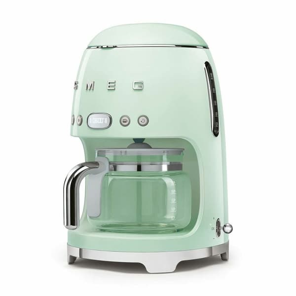 Drip Coffee Machine Smeg Retro 1050 W Grøn 10 Skodelice