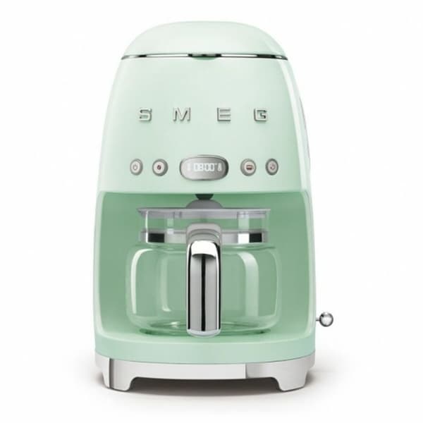 Drip Coffee Machine Smeg Retro 1050 W Grøn 10 Skodelice