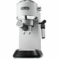 Miniatyrbillede 1 af 2: Kaffekande med stempel DeLonghi EC 685.W 1300 W Metal Rustfrit stål Plastik Hvid 1 L