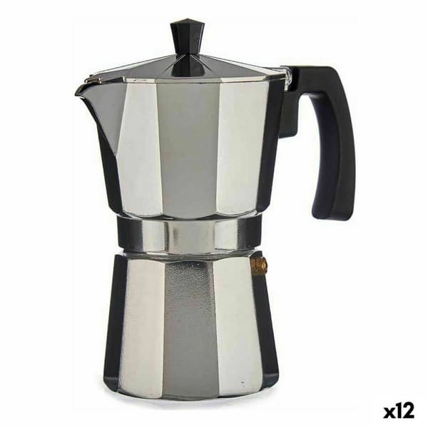 Italiensk Kaffepanna Kinvara A11RA-300 Silvrig Aluminium 150 ml (12 antal)