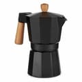 Miniatyrbillede 2 af 2: Italiensk Kaffekande Kinvara A611BQ-6 T Brun Sort Træ Aluminium 300 ml (12 enheder)