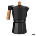 Miniatyrbillede 1 af 2: Italiensk Kaffekande Kinvara A611BQ-6 T Brun Sort Træ Aluminium 300 ml (12 enheder)