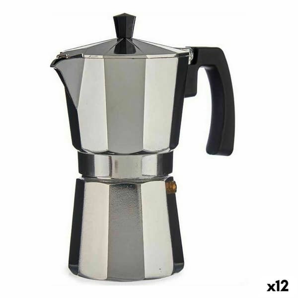Italiensk Kaffekande A111RA-900 Sølvfarvet Aluminium 450 ml (12 enheder)