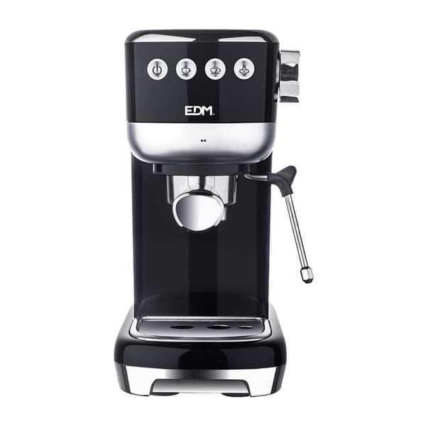 Manuell Espressobryggare EDM 07707 Svart 2 Csészék 1,3 L