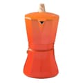 Miniatyrbillede 2 af 4: Italiensk Kaffekande Oroley Petra Orange Aluminium 9 Kopper